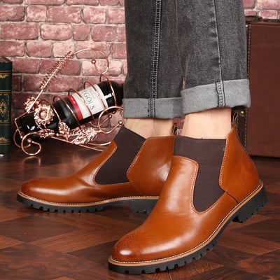 Men's Brock Leather Dress Boots