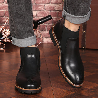 Men's Brock Leather Dress Boots