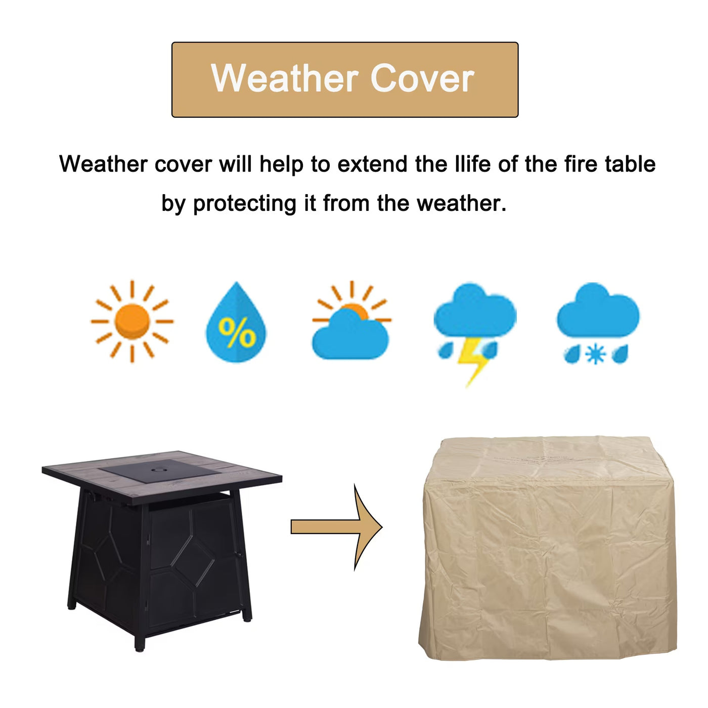 Steel Propane Pit Table