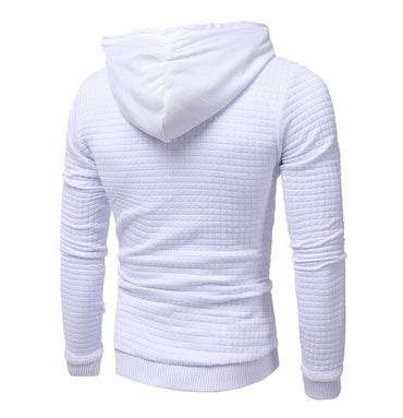 Men's Casual Quilted Hoodies