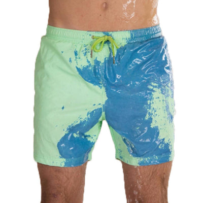 Men's Quick Dry Color Changing Swim Shorts