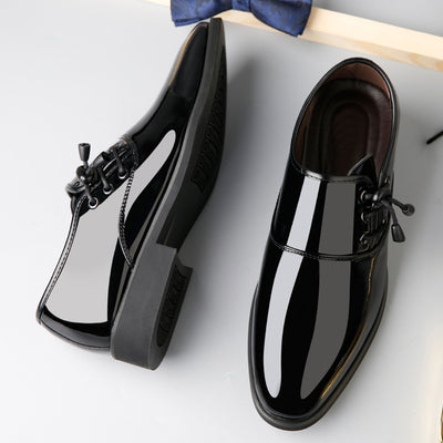 Men's Lace Up Leather Business Shoes