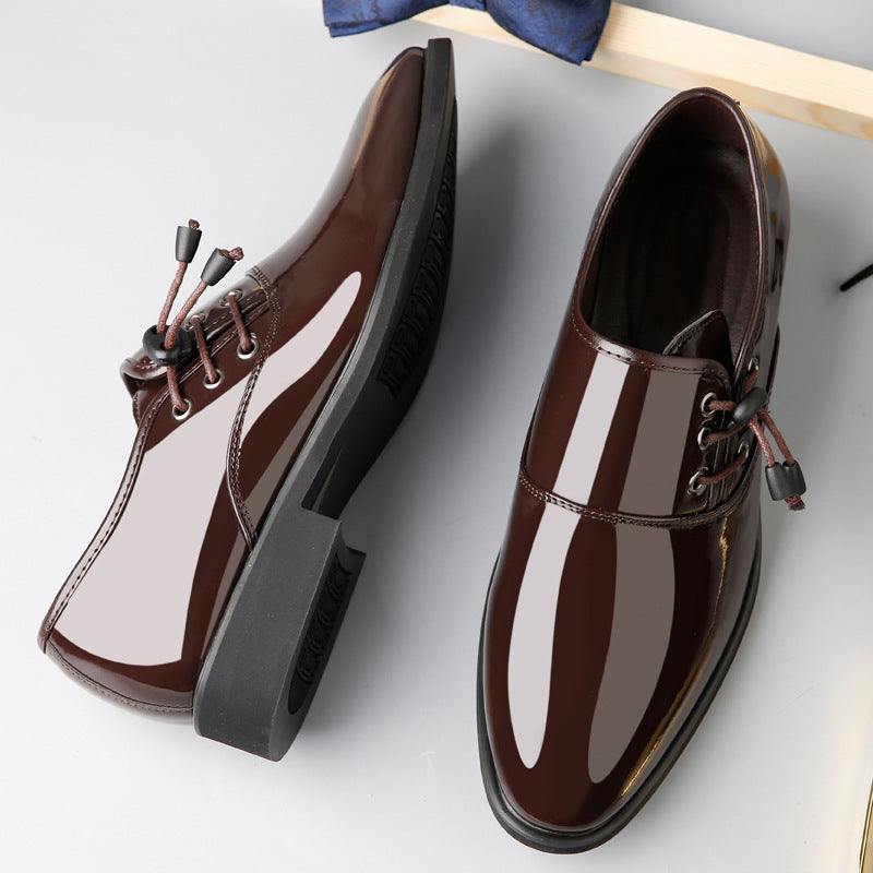 Men's Lace Up Leather Business Shoes