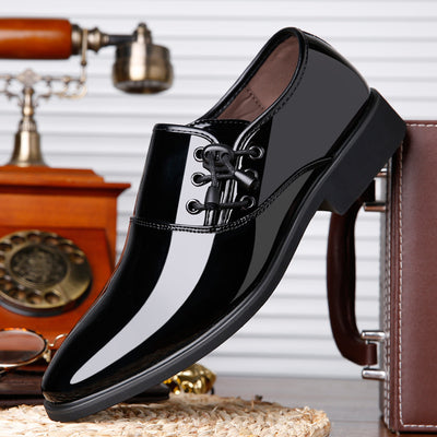 Men's Lace Up Leather Business Shoes