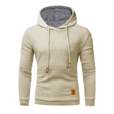 Men's Casual Quilted Hoodies