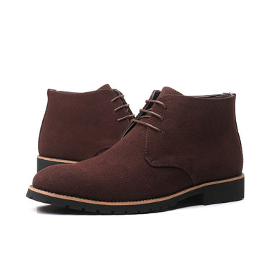 Men's Casual Heeled Dress Boots