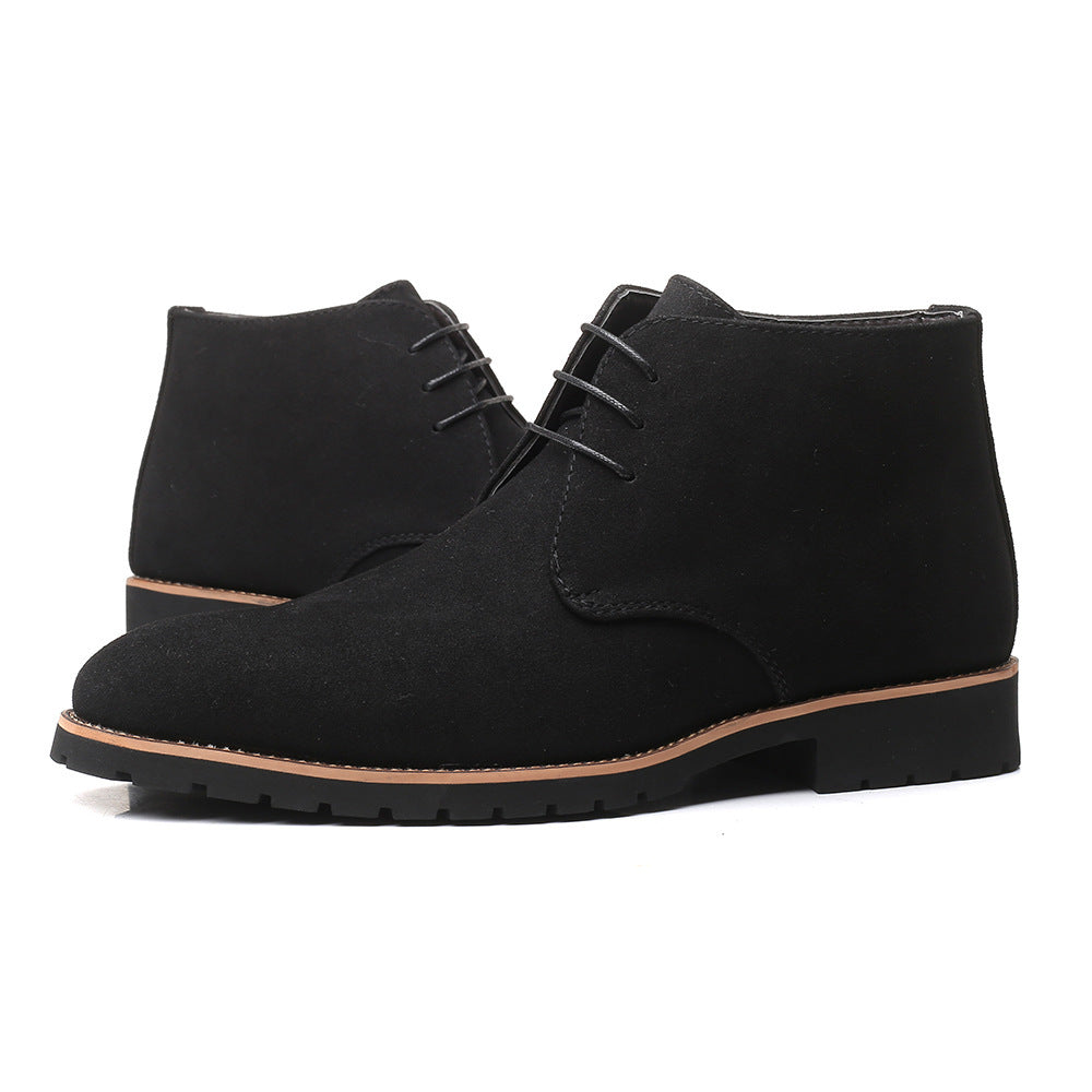 Men's Casual Heeled Dress Boots