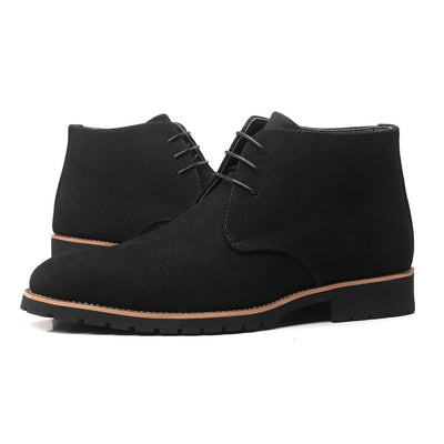 Men's Casual Heeled Dress Boots