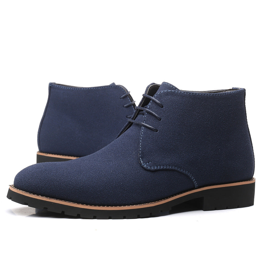Men's Casual Heeled Dress Boots