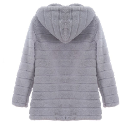 Women's Plush Long Jacket