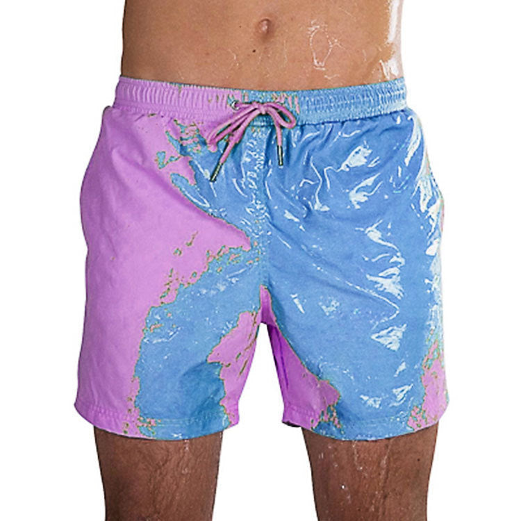 Men's Quick Dry Color Changing Swim Shorts