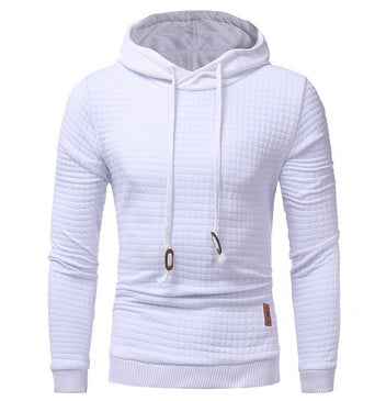 Men's Casual Quilted Hoodies