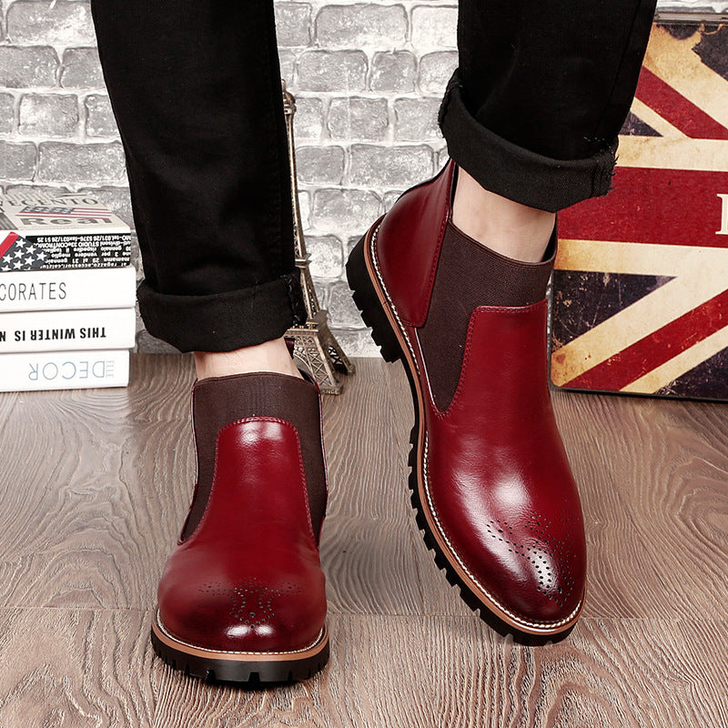 Men's Brock Leather Dress Boots