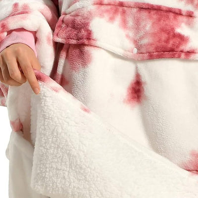Women's Oversized Tie Dyed Blanket Hoodies