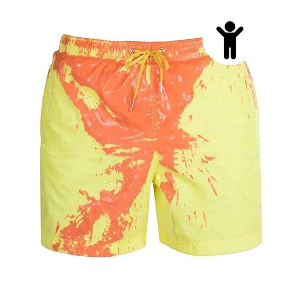 Men's Quick Dry Color Changing Swim Shorts