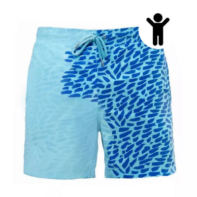 Men's Quick Dry Color Changing Swim Shorts