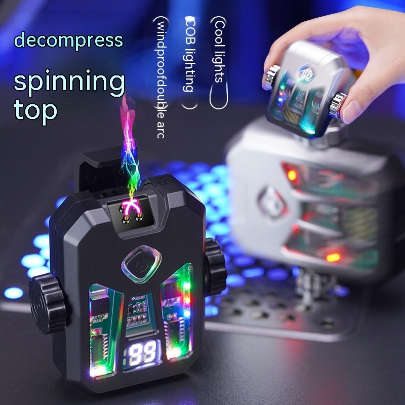 Gyro Fidget Charging Lighter