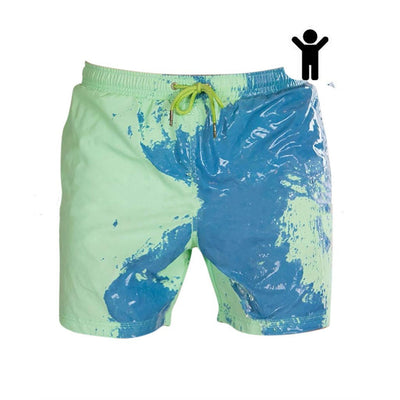 Men's Quick Dry Color Changing Swim Shorts