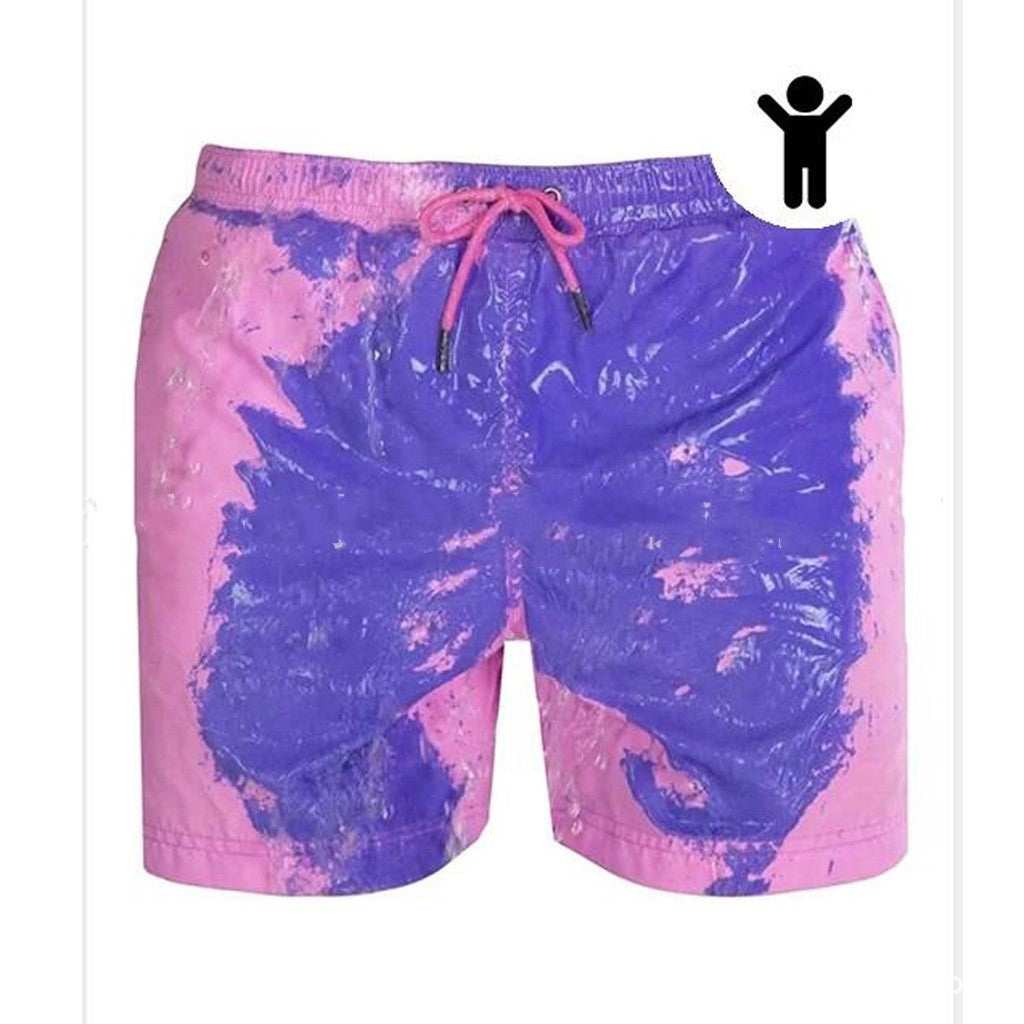 Men's Quick Dry Color Changing Swim Shorts