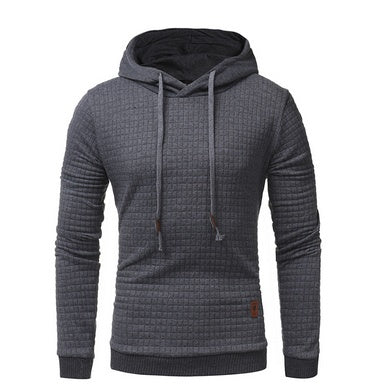 Men's Casual Quilted Hoodies