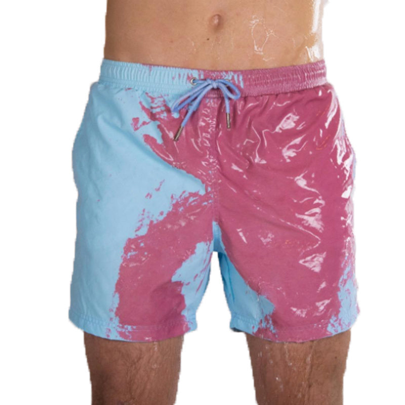 Men's Quick Dry Color Changing Swim Shorts