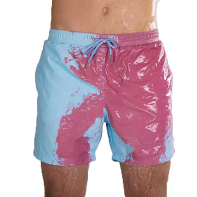 Men's Quick Dry Color Changing Swim Shorts