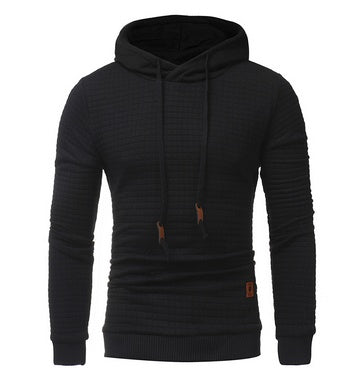 Men's Casual Quilted Hoodies