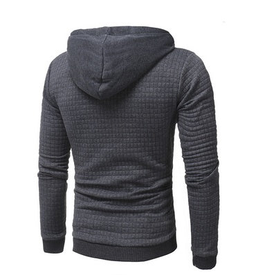Men's Casual Quilted Hoodies