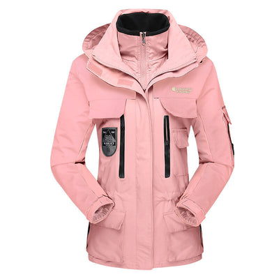 Women's Glacier Three In One Jacket With Two Detachable Jackets