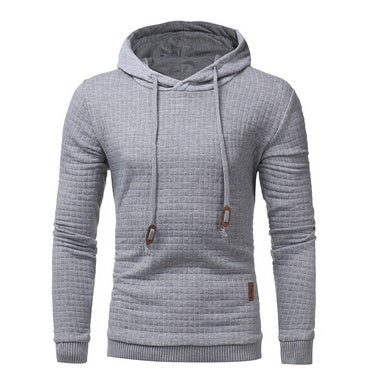 Men's Casual Quilted Hoodies
