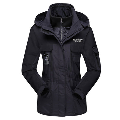 Women's Glacier Three In One Jacket With Two Detachable Jackets