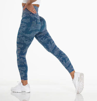Women's Smear Print Yoga Leggings