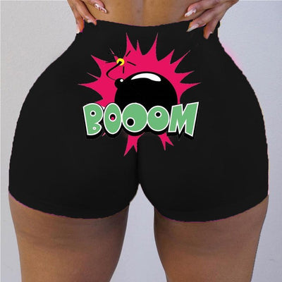 Women's Expression Spandex Shorts
