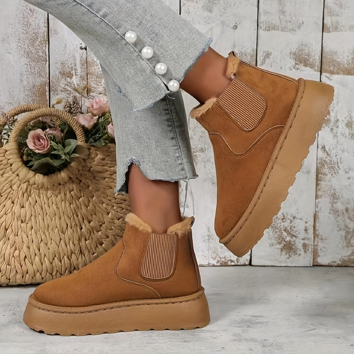 Women's Plush Winter Boots