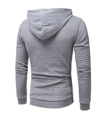 Men's Casual Quilted Hoodies