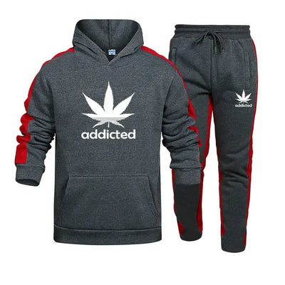 Men's Addicted Hoodie and Sweatpants Set