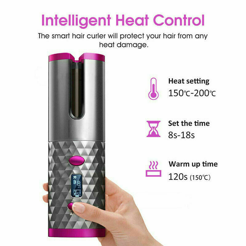 Women's Portable Hair Curling Iron