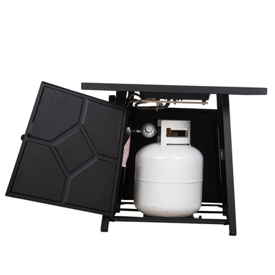 Steel Propane Pit Table