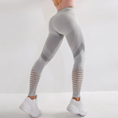 Women's SALSPOR Shark Bite High Waist Yoga Leggings