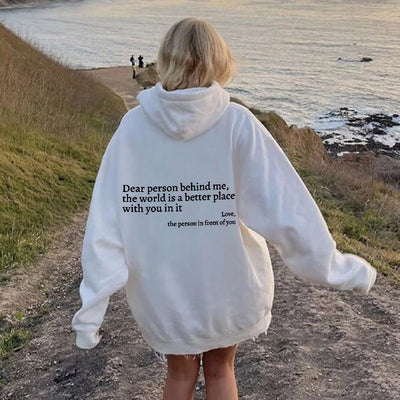 Women's "Dear Person" Comfy Hoodie