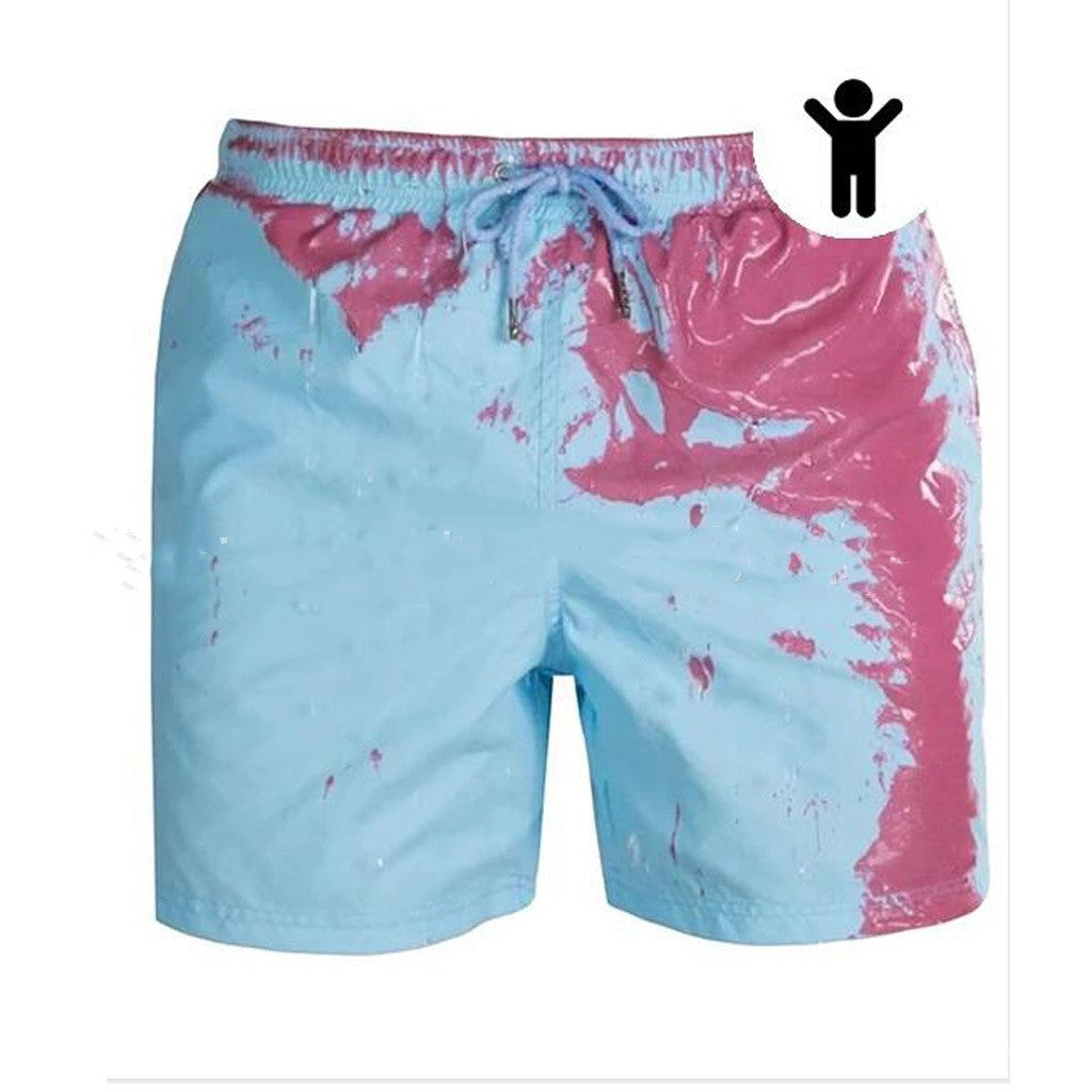 Men's Quick Dry Color Changing Swim Shorts