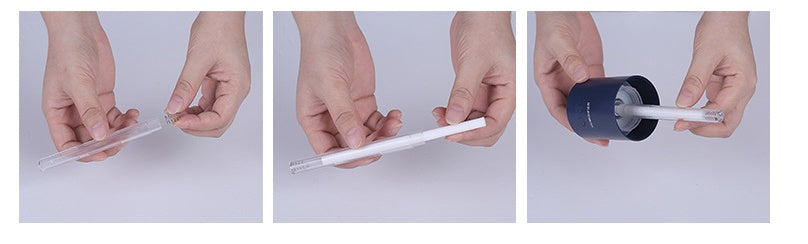 Small Self Moving Air Humidifier with Light Display