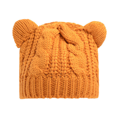 Women's Knitted Cat Ear Beanie