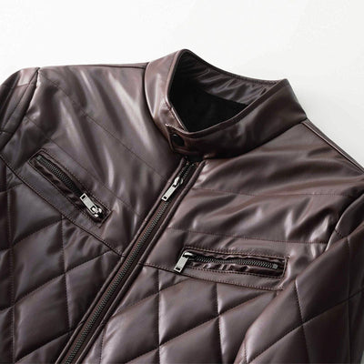 Men's Leather Casual Jacket