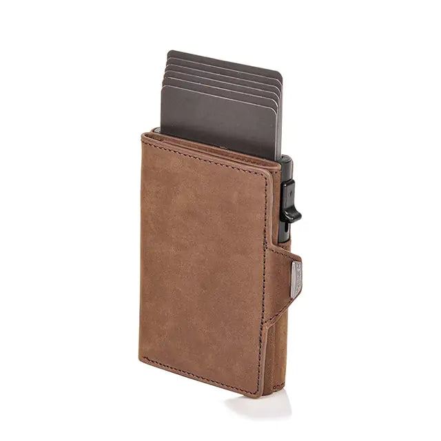Men's Vintage Crazy Horse Leather Wallets