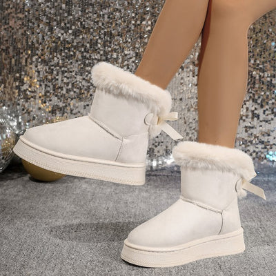 Women's Winter Snow Fur Boots