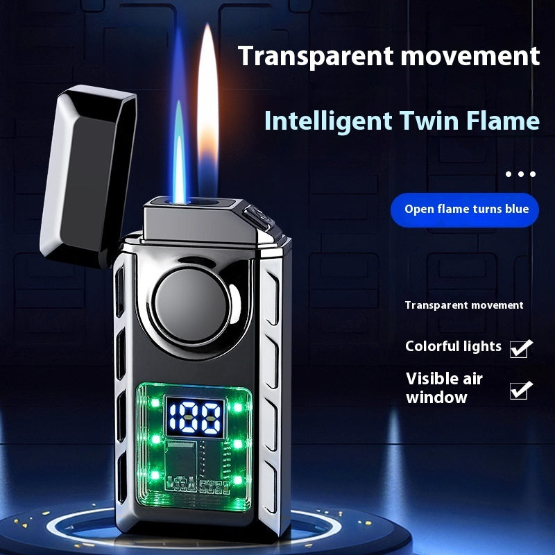 Creative Double Fire Smart Lighter