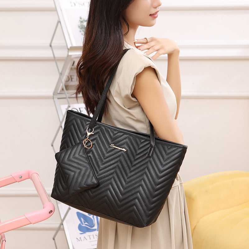 Women's Diamond Plaid Fashion Shoulder Bag