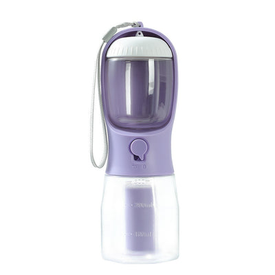 On the Go Pet Feeder and Water Bowl with Waste Bag
