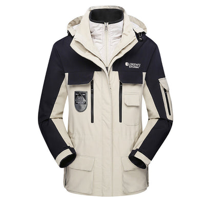 Women's Glacier Three In One Jacket With Two Detachable Jackets
